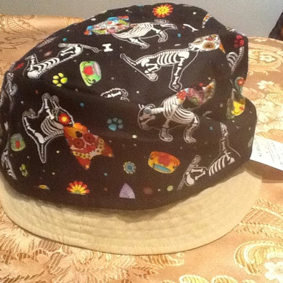 NWTX-RAY DOGS Scrub Hat - Unisex tie-back - Picture 4 of 4